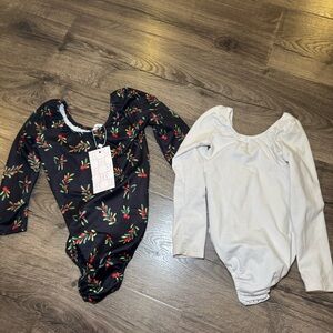 Baileys Blossoms 3T and 4t bodysuits